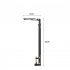 Camping Lantern Stand Portable Stainless Steel Folding Lamp Pole Light Stand Outdoor Lamp Post Hanging Light Holder Stick For Fishing Backpacking 05 series ligh