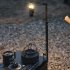 Camping Lantern Stand Portable Stainless Steel Folding Lamp Pole Light Stand Outdoor Lamp Post Hanging Light Holder Stick For Fishing Backpacking 05 series ligh