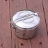 Camping Lunch Box Set  Camping Pans Containe  Camping Tableware Food Container Lunch Container Stainless Steel Round Lunch Box  For Student Food Cooking Camping