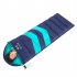 Camping Sleeping  Bag Waterproof Power Bank Heating Thickened Warm Envelope style Anti kick Sleeping Bag As shown