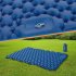 Camping Sleeping Pad Ultralight Mat With Built in Foot Pump   Pillow Inflatable Sleeping Pads For Camping Backpacking Hiking navy blue