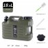 Camping Water Container  Portable Emergency Water Tank Water Jug  No Leakage Water Storage Tank With Extension Pipe For Outdoor Hiking Camping Picnic Supplies 1