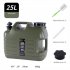 Camping Water Container  Portable Emergency Water Tank Water Jug  No Leakage Water Storage Tank With Extension Pipe For Outdoor Hiking Camping Picnic Supplies 1