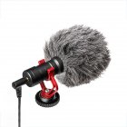 Can be connected to a variety of recording equipment such as SLR  mobile phone  camera  etc 