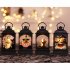 Candle Lamp Transparent Halloween Lantern Decoration for Home Bar Prop