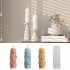Candle Molds  Candle Making Molds Silicone  Foldable Flexible And Smooth Column Shape Candle Silicone Molds  Home Decor For Making Ice  Soap  Aromatherapy White