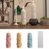 Candle Molds  Candle Making Molds Silicone  Foldable Flexible And Smooth Column Shape Candle Silicone Molds  Home Decor For Making Ice  Soap  Aromatherapy White
