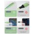 Candy Color Liquid Charge Cable 1 2M for Type C Phone Fast Charging Magnet Charger Cable Mobile Phon green
