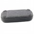 Canvas Game Console Storage Case Compatible For Swich Lite Square Bag With Portable Handle Hard Shell Shockproof Protective Bag grey