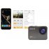 Capture stunning videos in 4K and take 16MP pics with the Ultra HD waterproof action camera 