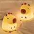 Capybara LED Night Light Cute Capybara Night Lamp 800mAh Battery Nursery Night Light Bedside Table Lamp For Boys Girls Kids 3 86x6 5x4 33 In warm light