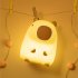 Capybara LED Night Light Cute Capybara Night Lamp 800mAh Battery Nursery Night Light Bedside Table Lamp For Boys Girls Kids 3 86x6 5x4 33 In warm light