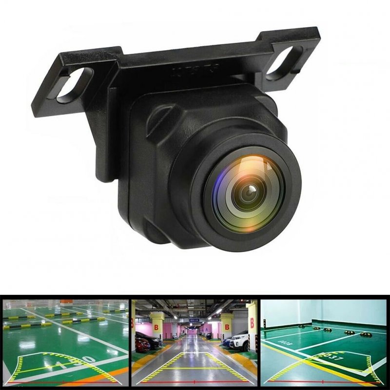 Car 170-degree Wide Viewing Angle Rear  View  Backup  Camera Reverse Parking Waterproof Night Vision Cmos Night Vision Camera black