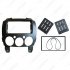 Car 2 Din Refitting Frame Panel for Mazda 2 2010 Demio 2007  Stereo Radio Fascia Dash Mounting Trim Kit black