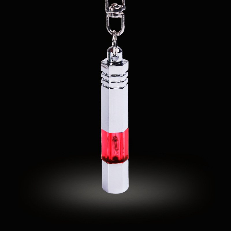 Car Accessories Automobile To Eliminate Static Anti-static Key Ring Keychain red_57*9