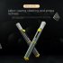 Car Air Conditioner Air Outlet Cleaning Brush Multifunctional Window Breaker Safety Hammer Interior Cleaning Tool grey