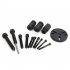 Car Air Conditioning Tool AC Clutch Removal Kit Automotive Air Conditioning Compressor Bearing Quick Puller Set red