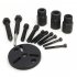 Car Air Conditioning Tool AC Clutch Removal Kit Automotive Air Conditioning Compressor Bearing Quick Puller Set red