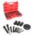 Car Air Conditioning Tool AC Clutch Removal Kit Automotive Air Conditioning Compressor Bearing Quick Puller Set red