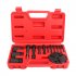 Car Air Conditioning Tool AC Clutch Removal Kit Automotive Air Conditioning Compressor Bearing Quick Puller Set red