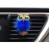 Car Air Freshener Perfume Holder For Car Outlet owl Auto Outlet Vent Perfume Clip white