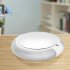Car Air Purifier Portable Pm2 5z1 formaldehyde Haze Removal Negative Ion Purifier for Car Office Bathroom White