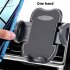 Car Air Vent Phone Holder Stand Mount 360 Degree Rotating Strong Clamp Air Vent Holder GPS Cell Phone Mount Cradle grey