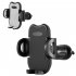 Car Air Vent Phone Holder Stand Mount 360 Degree Rotating Strong Clamp Air Vent Holder GPS Cell Phone Mount Cradle grey