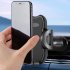 Car Air Vent Phone Holder Stand Mount 360 Degree Rotating Strong Clamp Air Vent Holder GPS Cell Phone Mount Cradle grey