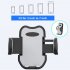 Car Air Vent Phone Holder Stand Mount 360 Degree Rotating Strong Clamp Air Vent Holder GPS Cell Phone Mount Cradle grey