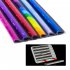 Car Air conditioning Outlet Decorative Strips Modified Interior Supplies U shaped Electroplating Bright Strips Electroplating blue 10 pack