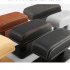 Car Armrest Cushion Anti Fatigue Elbow Support Door Armrest Pad Protective Pad for Left Armrest Arm for Main Driver Position Black white line