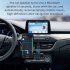 Car Audio Adapter Transmitter Music Receiver Wireless Extender Speaker With Built In Microphone Hand Free Calling 3 5MM Port black