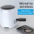 Car Audio Adapter Transmitter Music Receiver Wireless Extender Speaker With Built In Microphone Hand Free Calling 3 5MM Port black