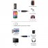 Car Audio Adapter Transmitter Music Receiver Wireless Extender Speaker With Built In Microphone Hand Free Calling 3 5MM Port black