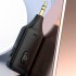 Car Audio Adapter Transmitter Music Receiver Wireless Extender Speaker With Built In Microphone Hand Free Calling 3 5MM Port black