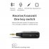 Car Audio Adapter Transmitter Music Receiver Wireless Extender Speaker With Built In Microphone Hand Free Calling 3 5MM Port black