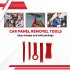 Car Audio Panel Removal Tool Kit With Bag Dvd Navigation Auto Trim Upholstery Removal Kit Disassembly Repair Tool 11 pieces of audio tools
