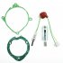 Car Automotive Air Gasket Ceramic Glow Plug Ignition Plug Repair Kit Detector Auto Inspection Tool Accessories Green