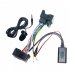 Car Aux Audio Cable Wireless Bluetooth Handsfree Microphone Adapter Harness for E60 e63 e90 e91 Black