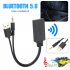 Car  Aux  Bluetooth compatible  Audio  Receiver Usb Hifi Wireless Music Transmission Adapter black