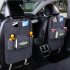 Car Back Seat Felt Multi Pocket Hanging Storage Bag Organiser Car Seat Back Bag Auto Travel Holder Car Accessories Dark gray 1 pc