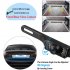 Car Backup Camera Reverse Rear View Camera with 4 3 Inch Foldable Monitor HD 170   Wide Angle Black