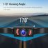 Car Backup Camera Reverse Rear View Camera with 4 3 Inch Foldable Monitor HD 170   Wide Angle Black