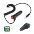 Car Backup Camera Reverse Rear View Camera with 4 3 Inch Foldable Monitor HD 170   Wide Angle Black