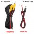 Car Backup Camera Reverse Rear View Camera with 4 3 Inch Foldable Monitor HD 170   Wide Angle Black