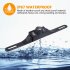 Car Backup Camera Reverse Rear View Camera with 4 3 Inch Foldable Monitor HD 170   Wide Angle Black