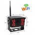 Car Backup Camera Wireless Wifi HD Wide angle Night Vision Cam Rear View Reversing Parking Camcorder Black