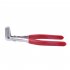Car Battery Terminal Wiring Pliers Battery Terminal Spreader Lightweight Anti rust Battery Clamp Pincer red silver