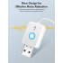 Car Bluetooth 5 0 Adapter 3 5mm Audio Aux Receiver Transmitter Bluetooth Handsfree Kit White